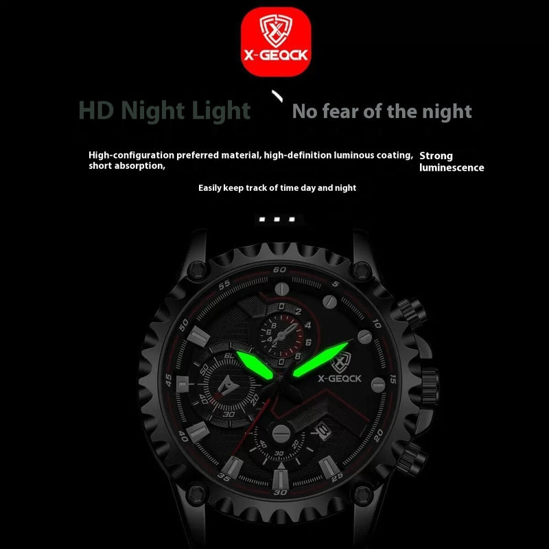 Sports Style Fashion Luminous Men's Quartz Watch