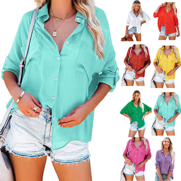 Chic Women's Casual Fashion Top in Trendy Global Styles