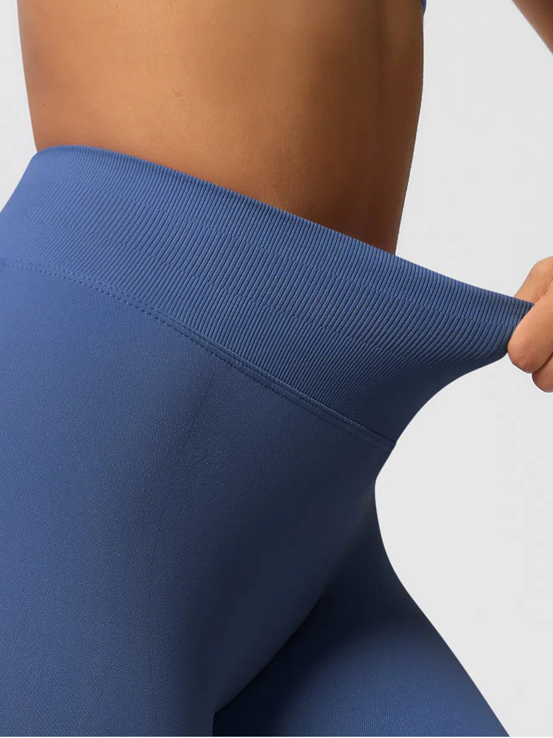 Women's Sexy High Elastic Solid Yoga Pants