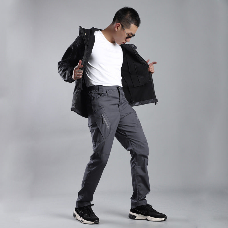 Unisex Waterproof Cargo Pants with Multiple Pockets